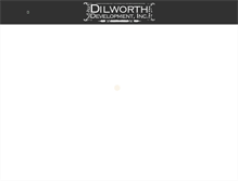 Tablet Screenshot of dilworthdevelopment.com